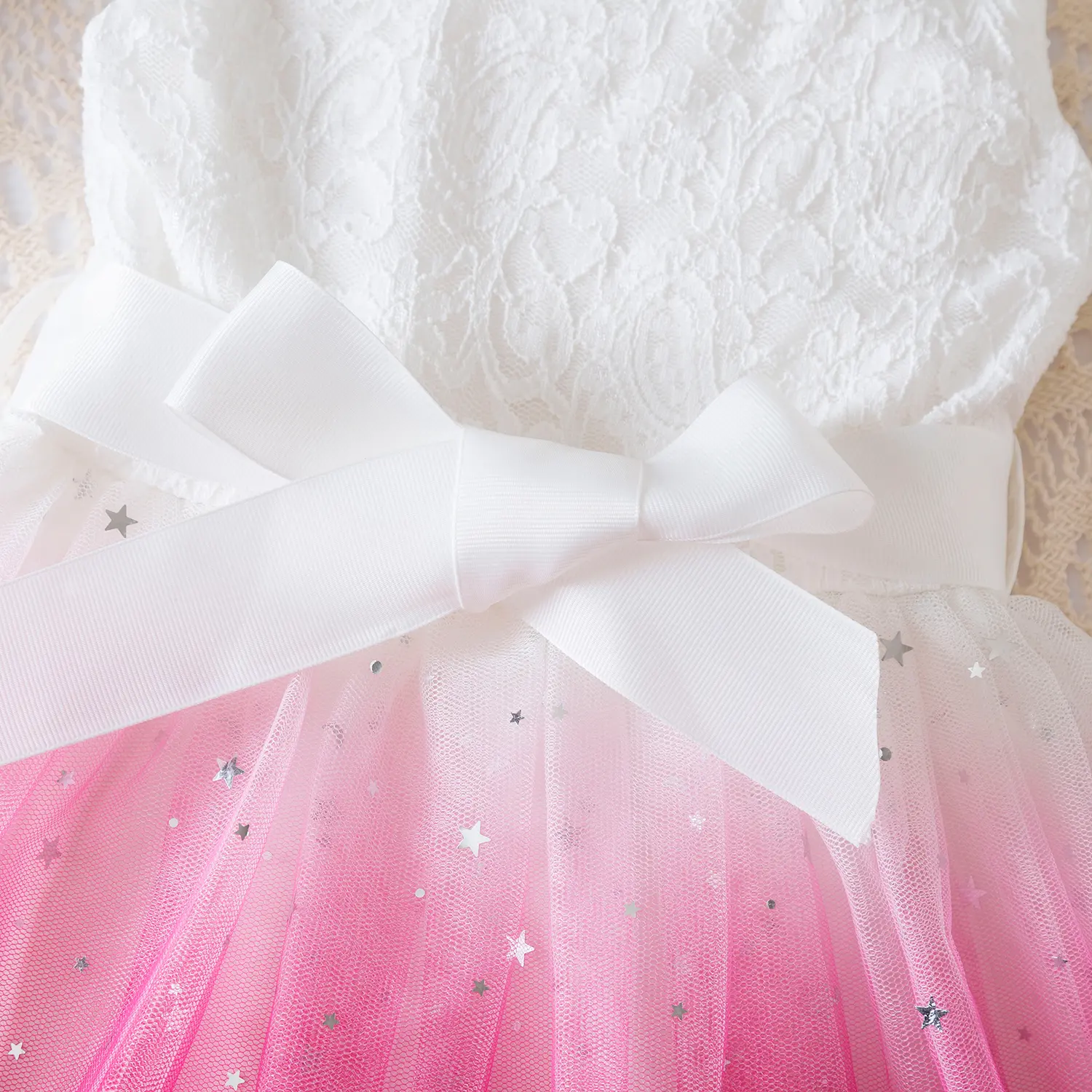 White Lace Dress for Girl 3-8 Yrs Summer Casual Clothes New Birthday Princess Dress Tutu Wedding Birthday Flower Girls Dresses