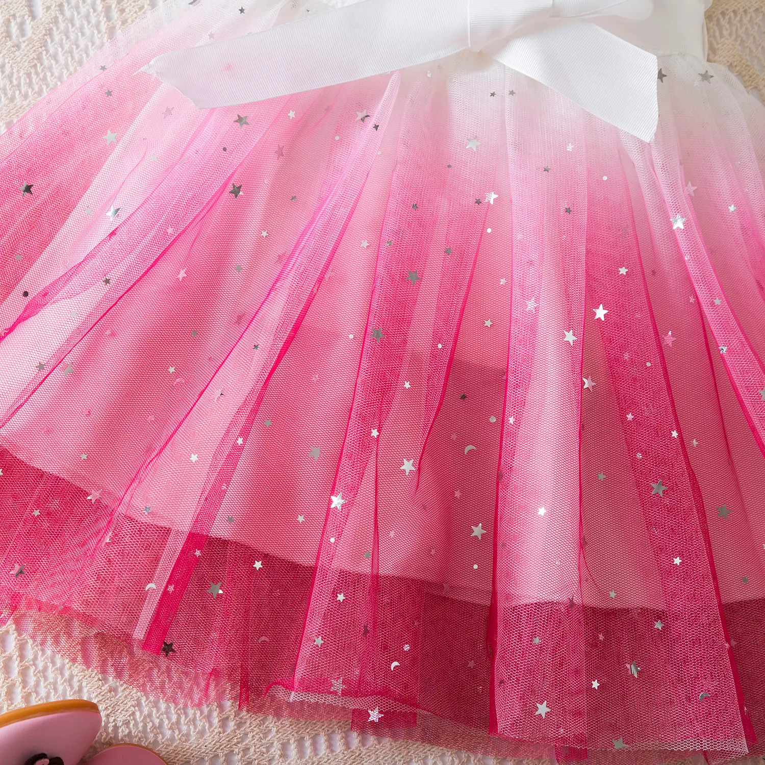 White Lace Dress for Girl 3-8 Yrs Summer Casual Clothes New Birthday Princess Dress Tutu Wedding Birthday Flower Girls Dresses