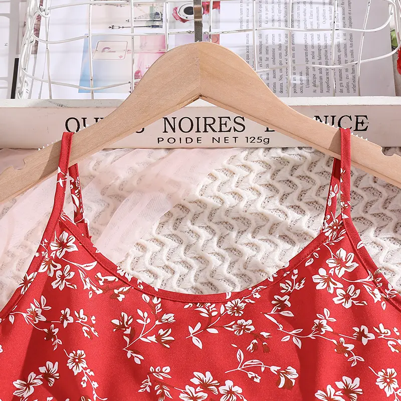 Summer Dress For Girls  Korean Style Summer Sleeveless Solid Color Puffy Dress Fashion  Resort Style Clothes For 8-12 Years Kids