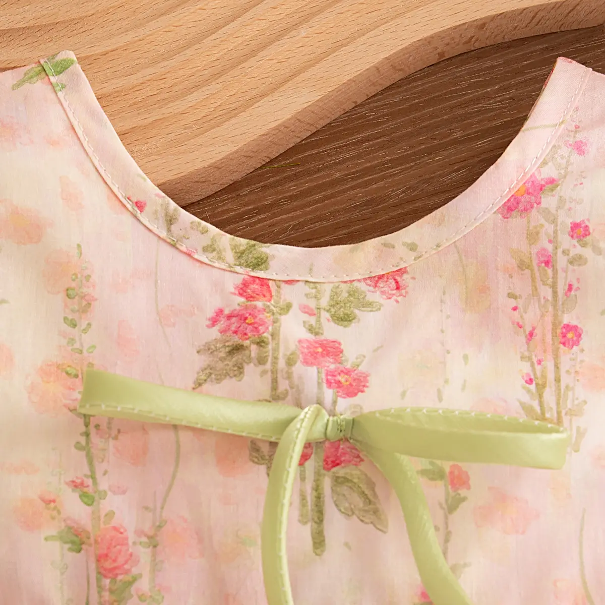 Baby Girl Dresses Summer Tulip And Flower Pattern Gentle Girl Costume Cute Casual Girl's Dresses Kid's Princess Dresses