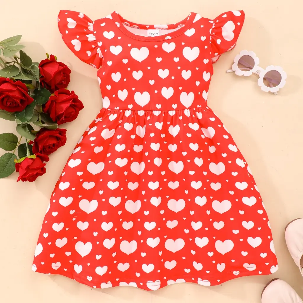 2024 Kids Dress Girl Clothes Birthday Party Dinosaur Summer Short Sleeve Unicorn Baby Girls Princess Dresses 2 3 5 6 7 8 Years