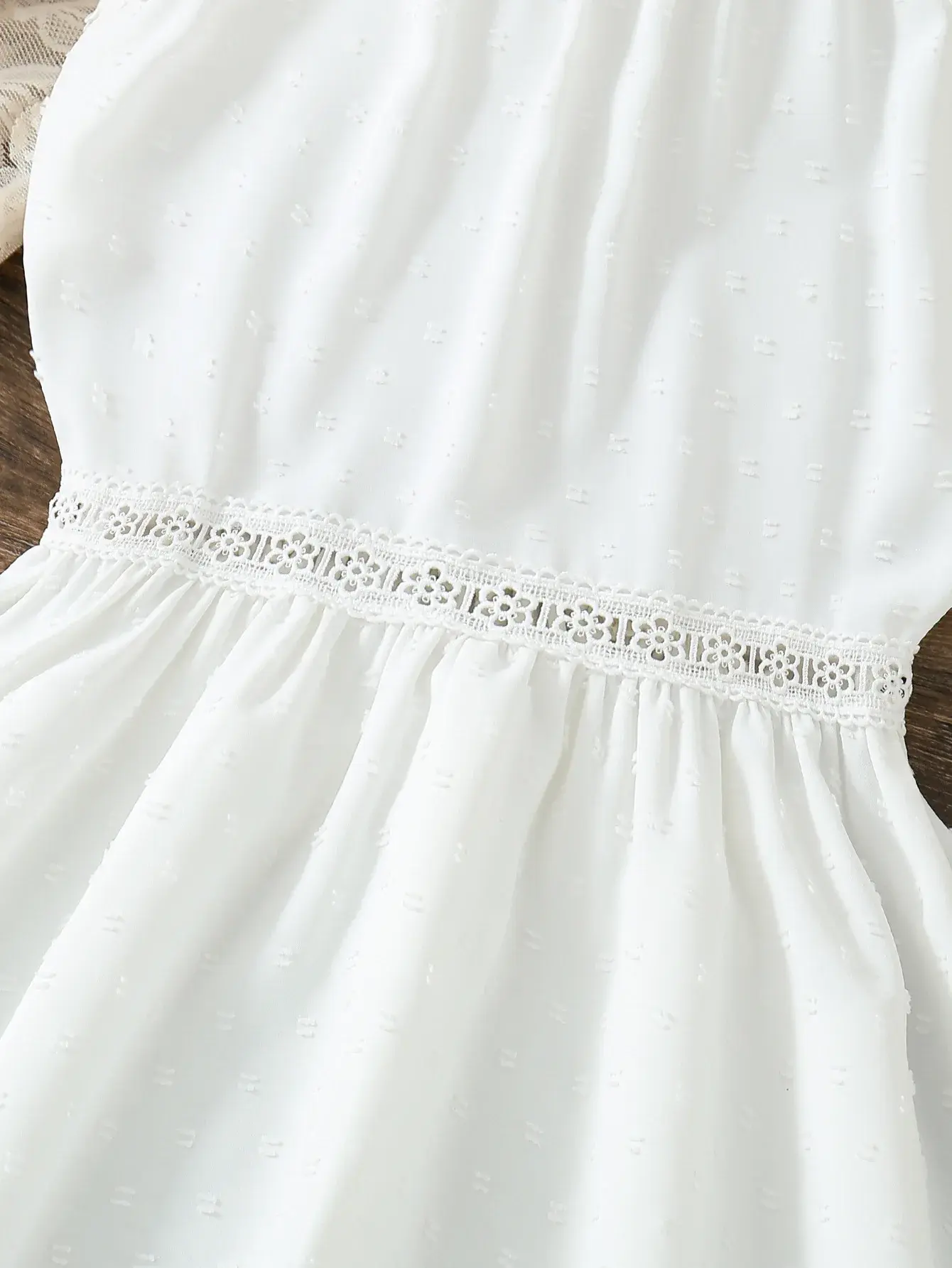 Prowow Teenagers Girls Clothes 13-16Y Sleeveless Halter White Dress For Party Weeding Performance Children Dresses For Big Girl