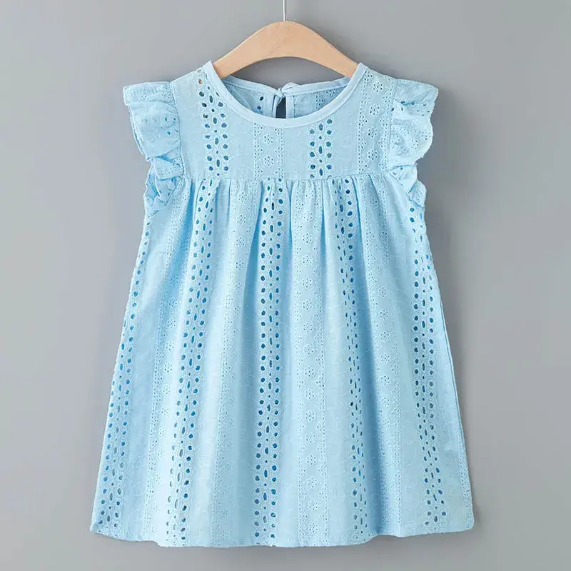 Bear Leader Girls Dress New Summer Brand Girls Casual Kids Princess Dress Hollow Party Dress Children Clothing For 3 7Y