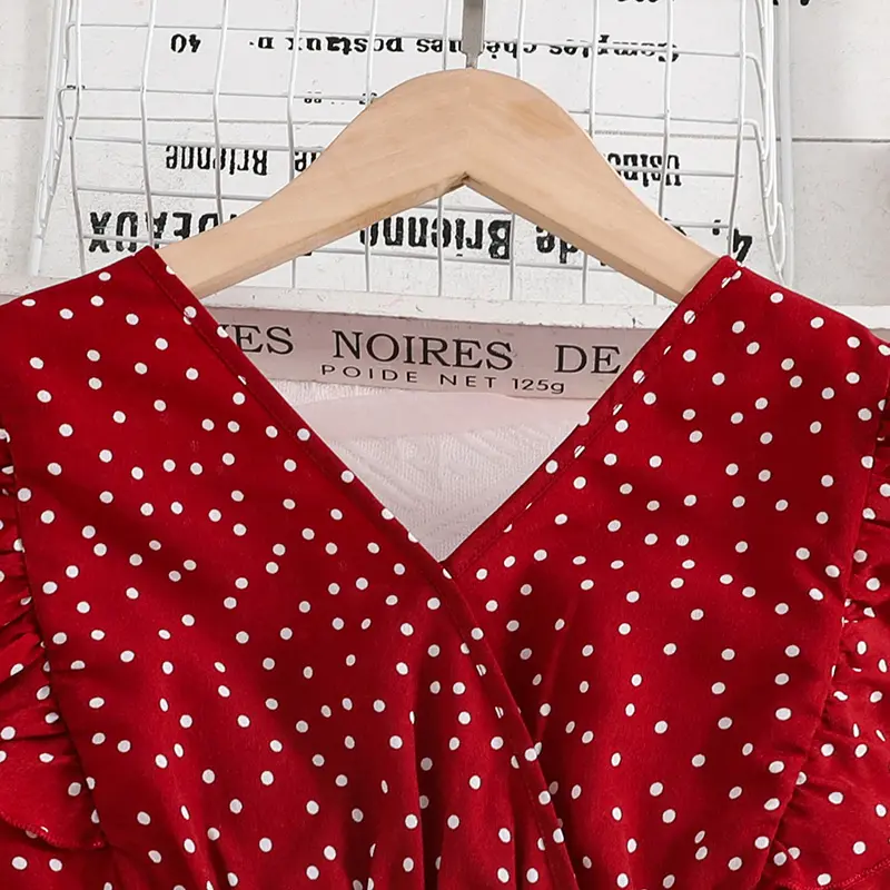 Girl's Dress Summer 8-12Elegant V-NeckCap sleevesElasticated waistPeplum hemSweetly cute Valentine's Day