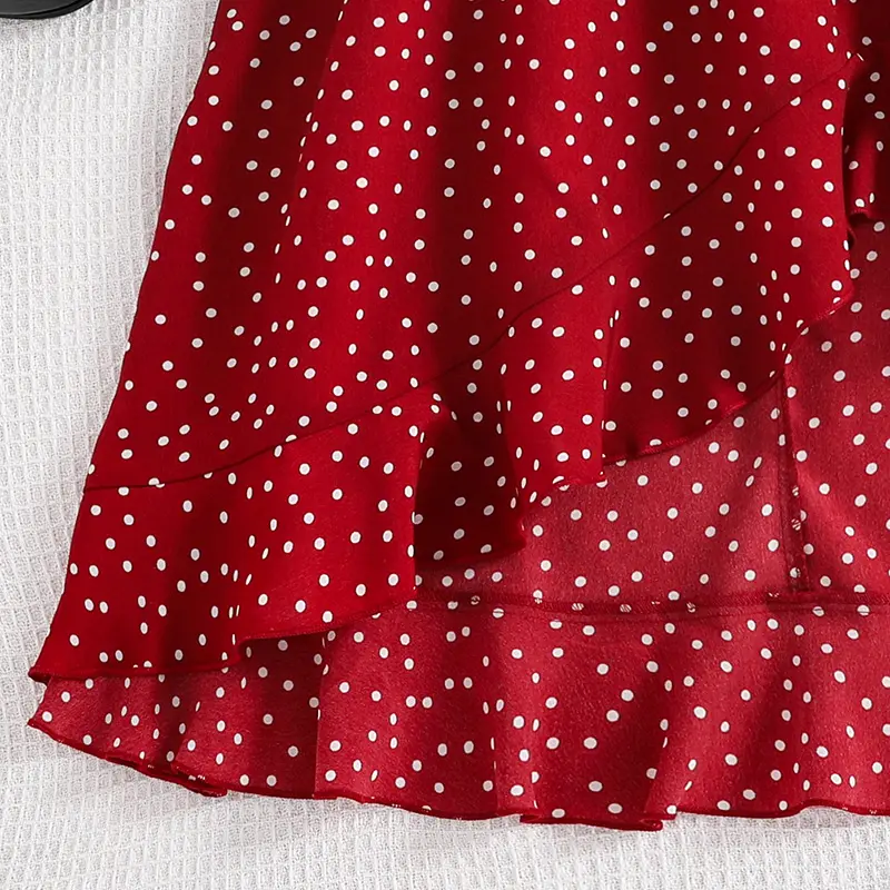Girl's Dress Summer 8-12Elegant V-NeckCap sleevesElasticated waistPeplum hemSweetly cute Valentine's Day