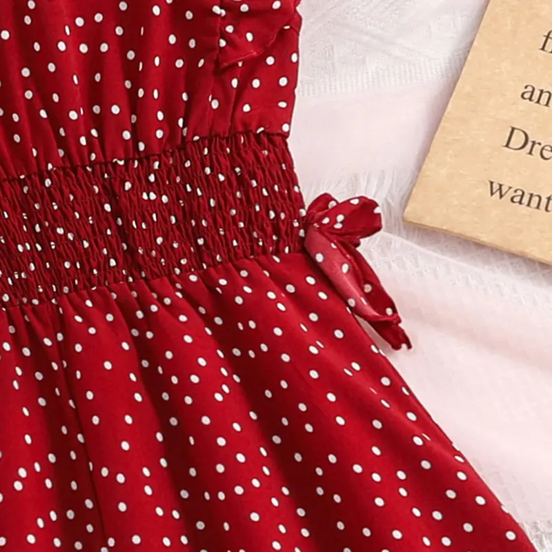 Girl's Dress Summer 8-12Elegant V-NeckCap sleevesElasticated waistPeplum hemSweetly cute Valentine's Day