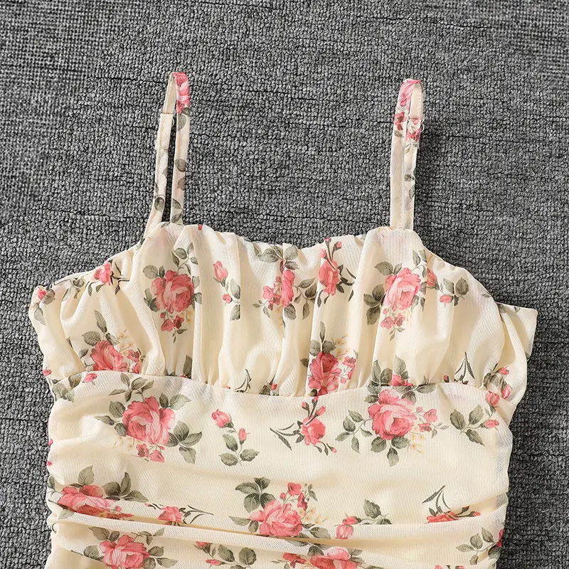 Autumn New Sweet Style Suit Girls 2PCS Solid Color Pink Long Sleeve Coat & Sling A-Line Dress For Girls 8-12 Years Daily Casual