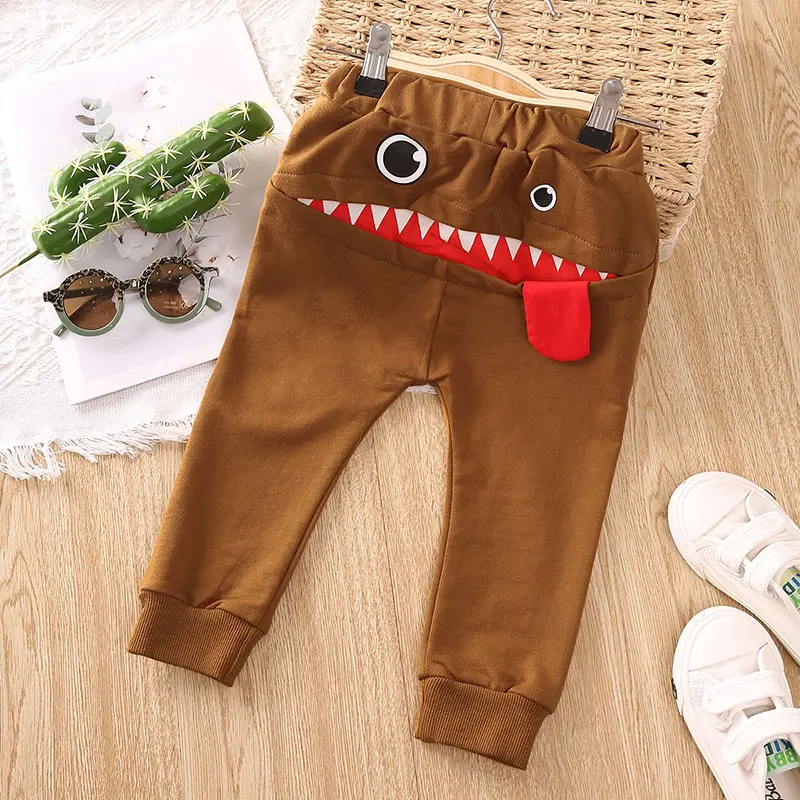 Baby Boys' Spring And Fall Harran Pants Laid-Back Feel Sky Streetwear Everyday Comfortable Fit Baby Clothes for Boys