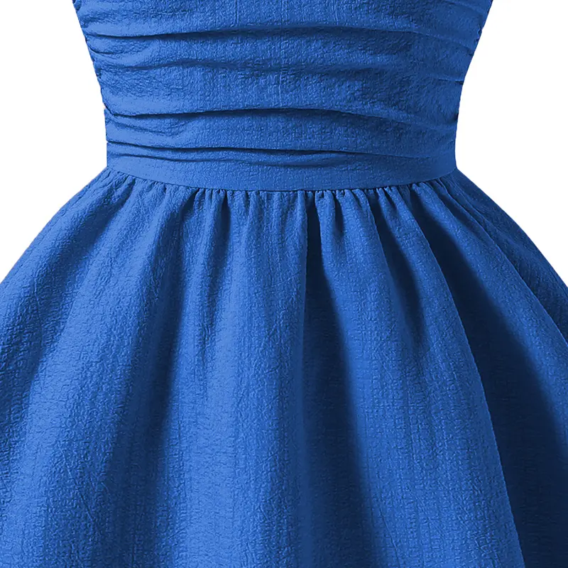 Summer New Kids Clothing Solid Color Sling Princess Dress For Girls 8-12 Years Sweet Style Vacation Set Birthing Party Clothing