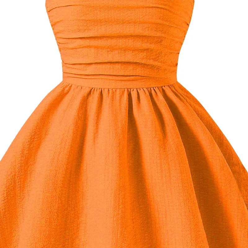 Summer New Kids Clothing Solid Color Sling Princess Dress For Girls 8-12 Years Sweet Style Vacation Set Birthing Party Clothing