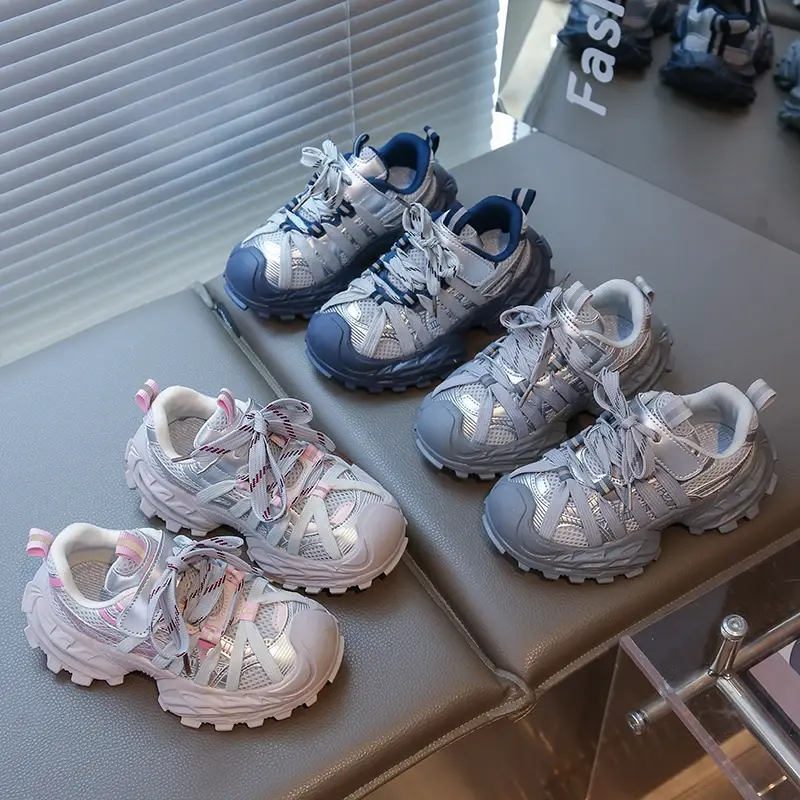2025 Children Casual Shoes for Girls Boys Spring Autumn New Fashion Korean Style Soft Sole Non-slip Versatile School Sneakers