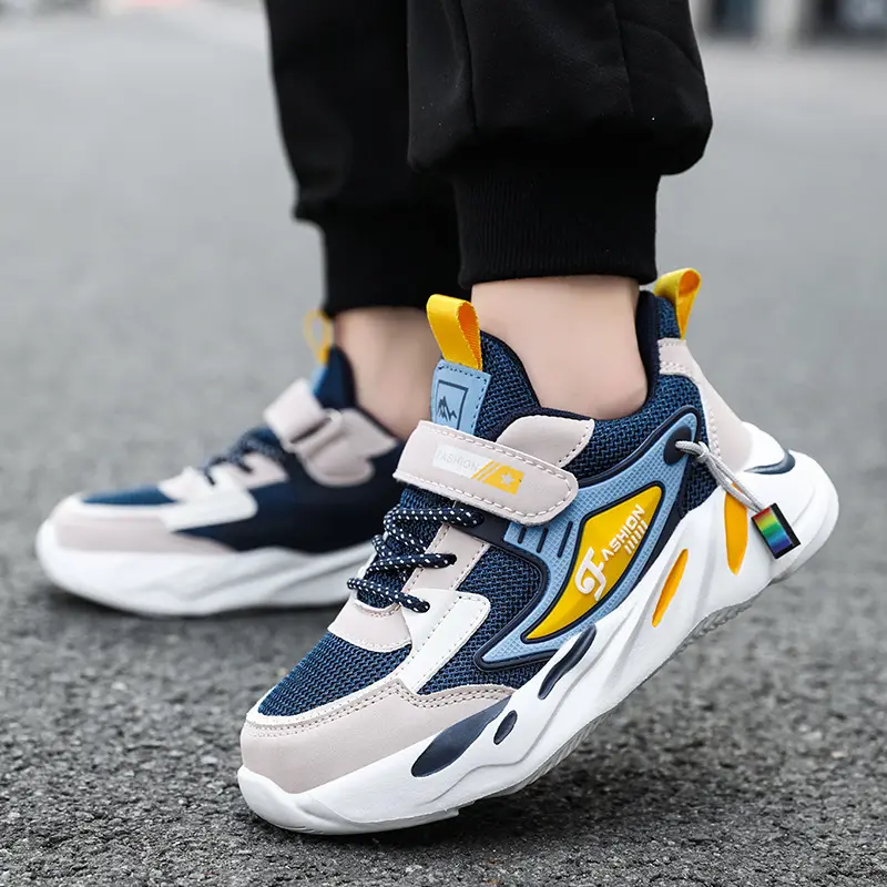 Kid Sneakers Walking Mesh Breathable Casual Shoes Sport Shoes for Boys Girl Lightweight Children Teenagers Running Shoes Fashion