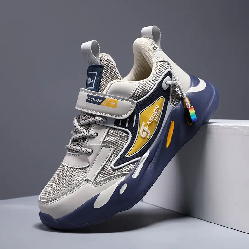 Kid Sneakers Walking Mesh Breathable Casual Shoes Sport Shoes for Boys Girl Lightweight Children Teenagers Running Shoes Fashion