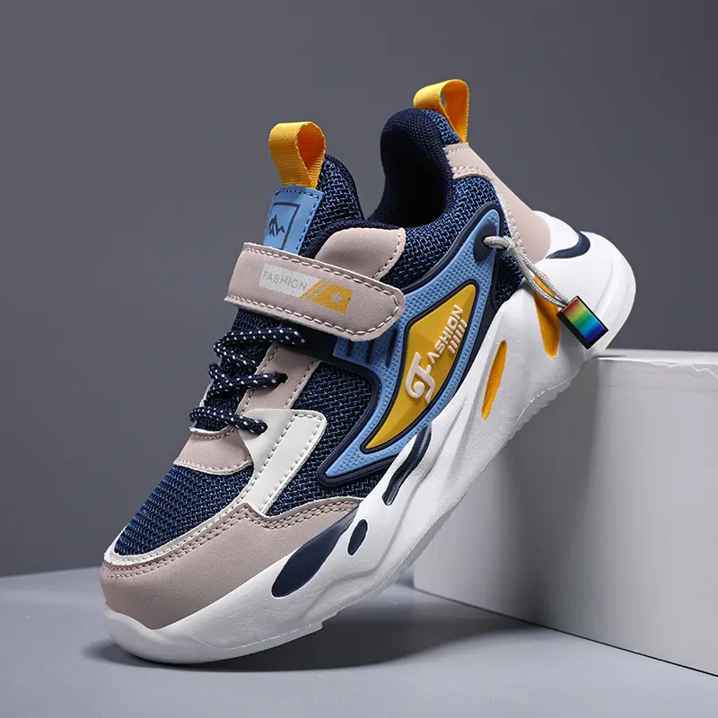 Kid Sneakers Walking Mesh Breathable Casual Shoes Sport Shoes for Boys Girl Lightweight Children Teenagers Running Shoes Fashion