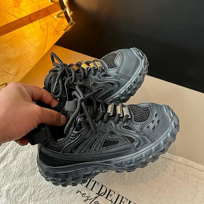 Children Sneakers Non-slip Kids Casual Shoes Soft Bottom Breathable 2025 New Fashion Boys Girls Sports Shoes Trendy Comfortable