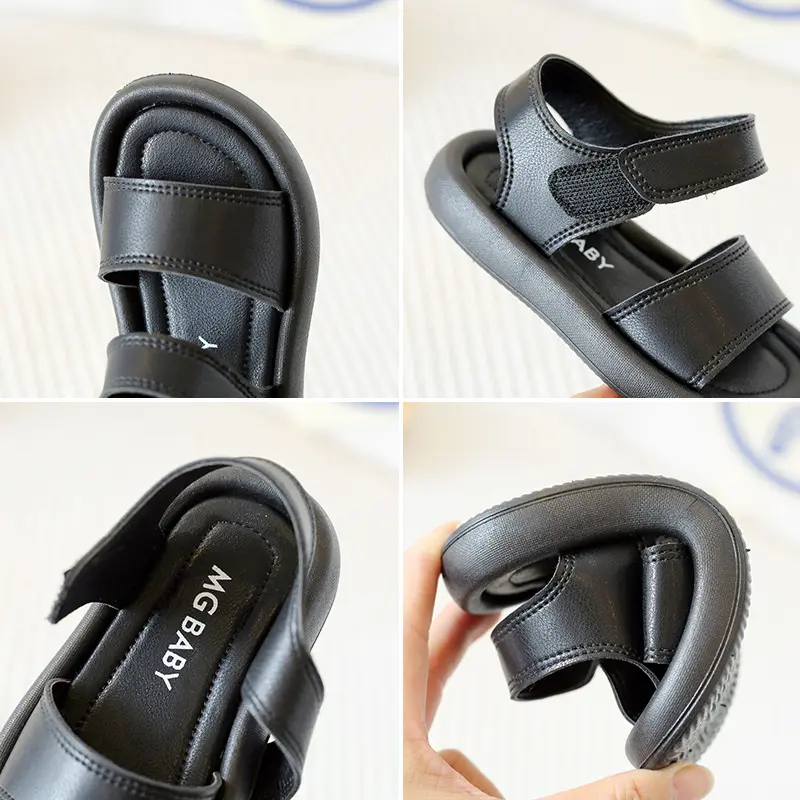 Children's Sandals for Boys Girls Unisex Toddlers Little Kids Beach Sandals 2023 Summer Shoes Simple Style Classic Soft 21-30