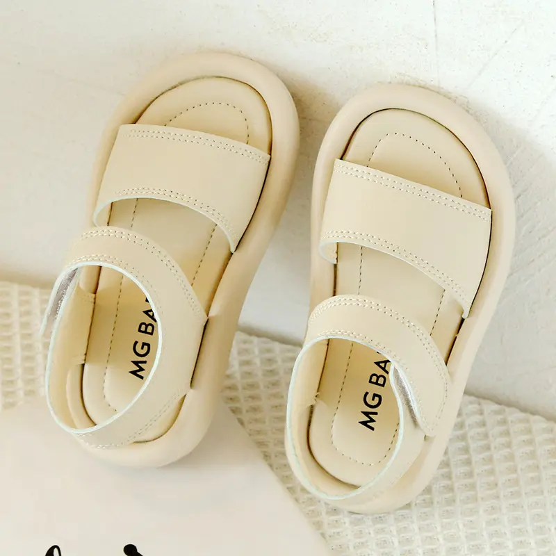 Children's Sandals for Boys Girls Unisex Toddlers Little Kids Beach Sandals 2023 Summer Shoes Simple Style Classic Soft 21-30