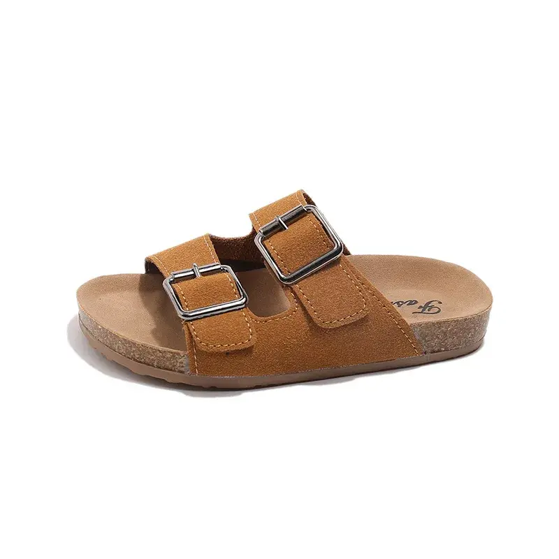 2025 Children Sandals for Girls Boys Summer New Fashion Korean Style Soft Sole Anti-slippery Versatile Chic Open-toe Beach Shoes