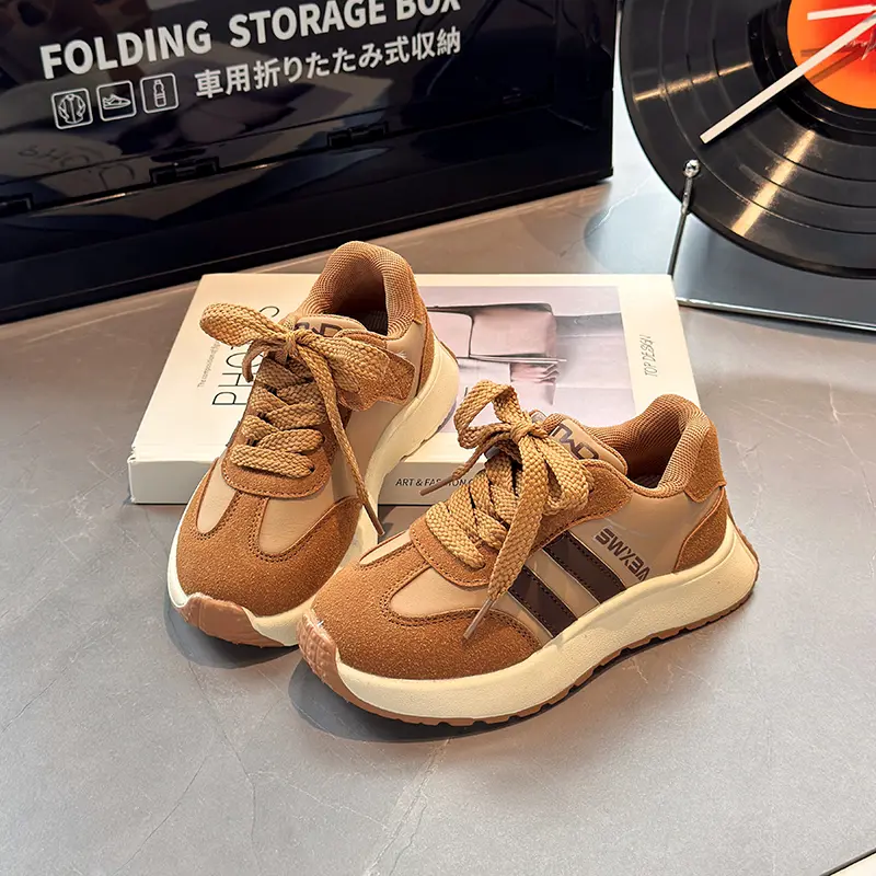 2025 Spring Autumn New Children Casual Shoes for Girls Boys Fashion Korean Style Soft Bottom Anti-slippery Versatile Chic Shoes