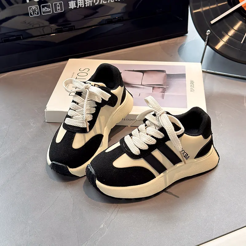 2025 Spring Autumn New Children Casual Shoes for Girls Boys Fashion Korean Style Soft Bottom Anti-slippery Versatile Chic Shoes