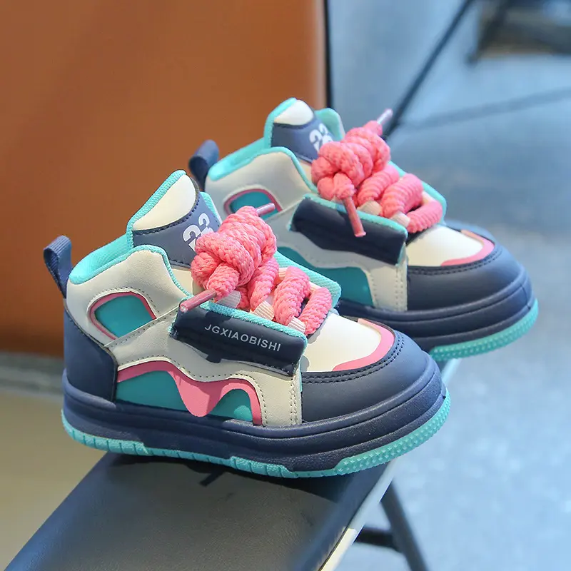 Children's Causal Shoes Fashion Non-slip Kids School Tennis Shoes Spring Autumn Versatile Boys Girls Running Sports Shoes Soft