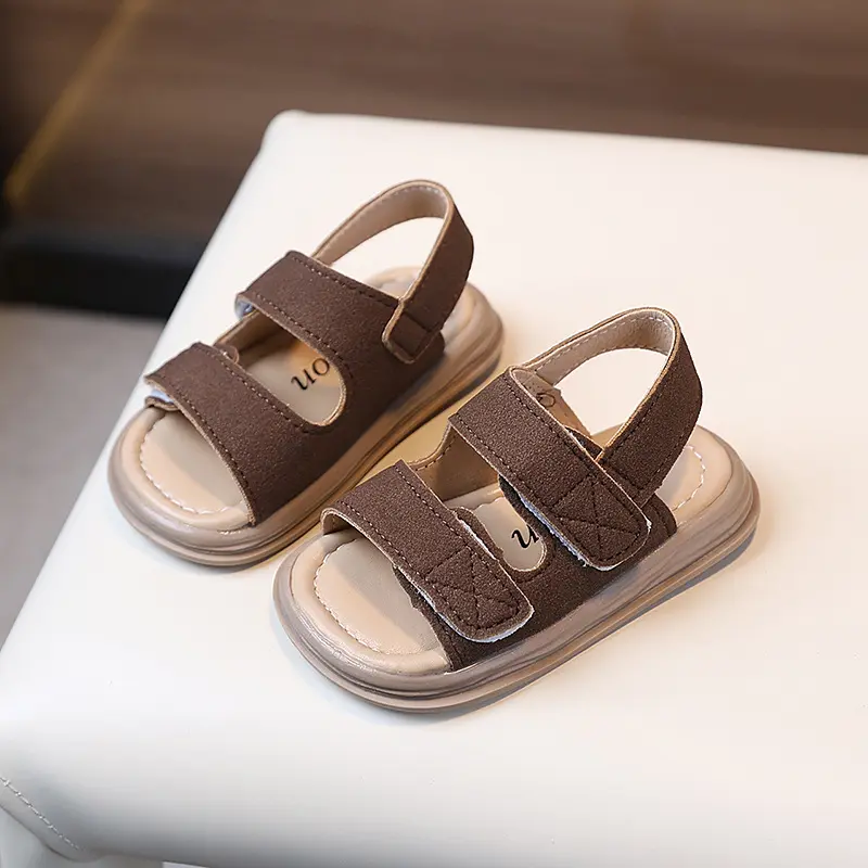Kids Sandals for Girls 2025 New Summer Shoes for Boy Hollow-out Versatile Children Fashion Causal Beach Sandals Open-toe Soft