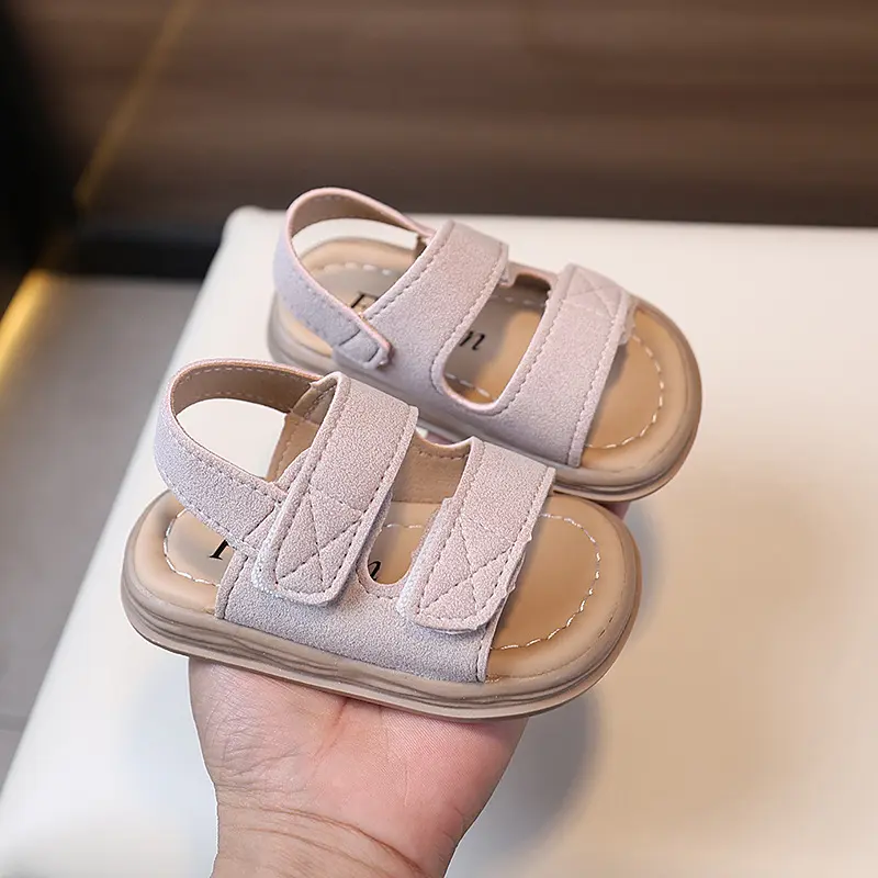 Kids Sandals for Girls 2025 New Summer Shoes for Boy Hollow-out Versatile Children Fashion Causal Beach Sandals Open-toe Soft