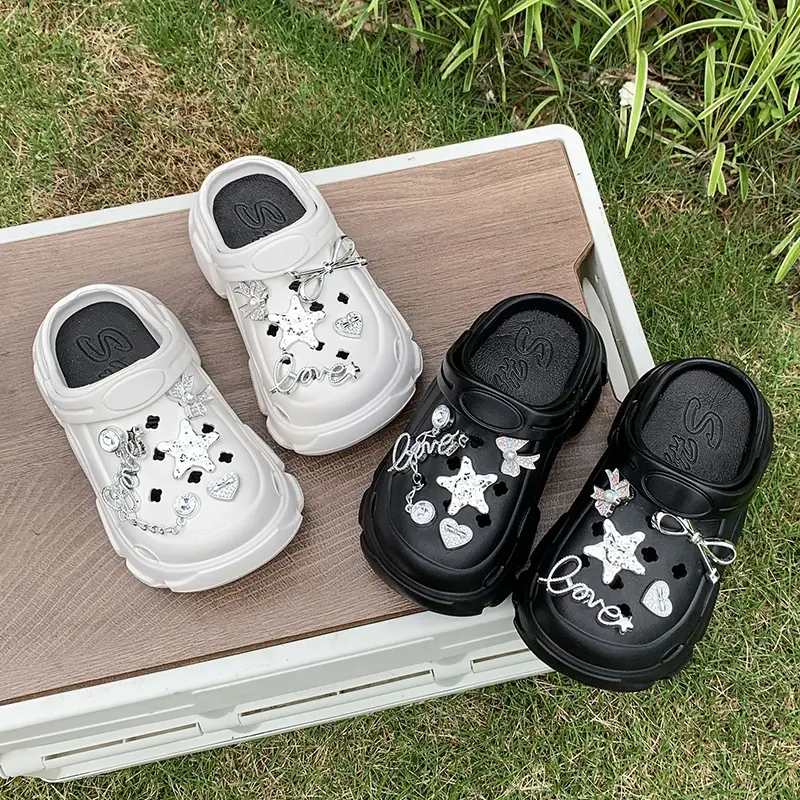 2025 Children Casual Slippers for Girls Summer New Fashion Korean Style Soft Bottom Anti-slippery Versatile Princess Beach Shoes