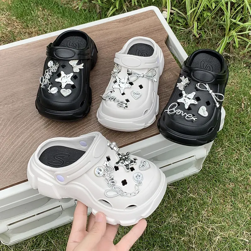 2025 Children Casual Slippers for Girls Summer New Fashion Korean Style Soft Bottom Anti-slippery Versatile Princess Beach Shoes