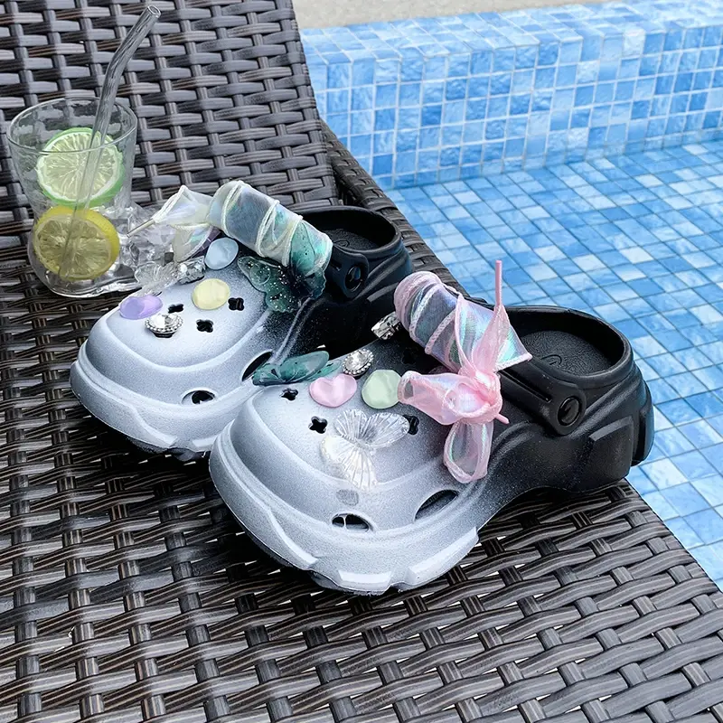 2025 Children Casual Shoes for Girls Summer New Fashion Korean Style Soft Sole Anti-slippery Versatile Chic Cool Beach Slippers