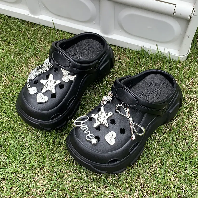 2025 Children Casual Slippers for Girls Summer New Fashion Korean Style Soft Bottom Anti-slippery Versatile Princess Beach Shoes