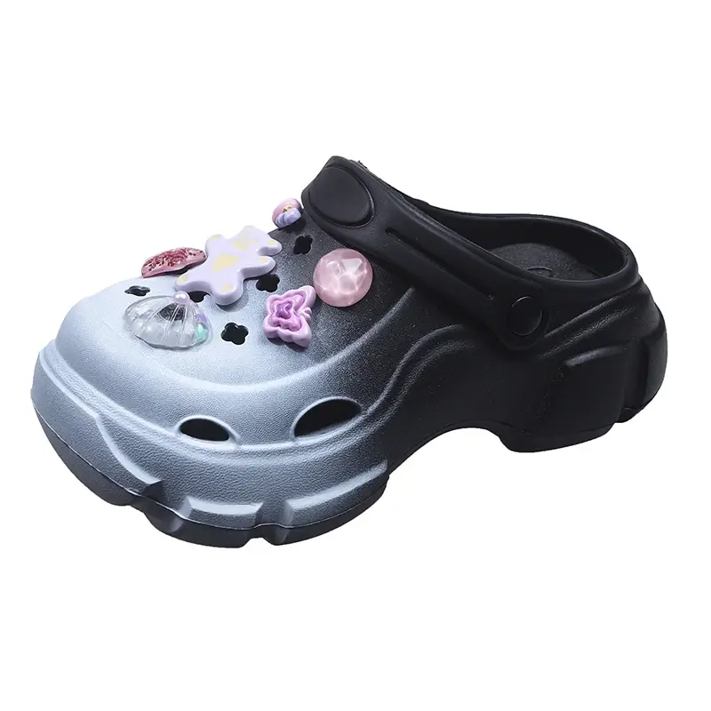 2025 Children Casual Slippers for Girls Summer New Fashion Korean Style Soft Bottom Anti-slippery Versatile Sweet Beach Shoes