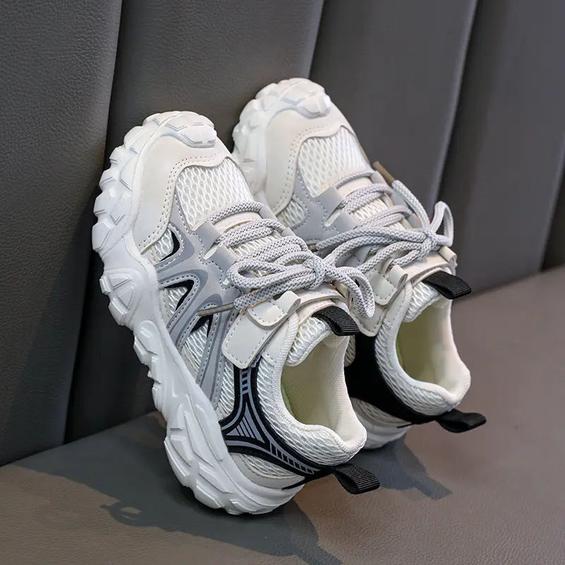Children's Mesh Sneakers 2025 Spring Autumn Breathable Shoes for Kids Girls School Fashion Sports Versatile Toddler Boy Shoes