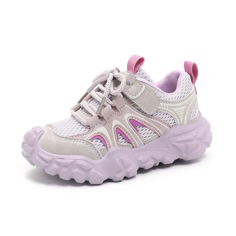 Children's Mesh Sneakers 2025 Spring Autumn Breathable Shoes for Kids Girls School Fashion Sports Versatile Toddler Boy Shoes