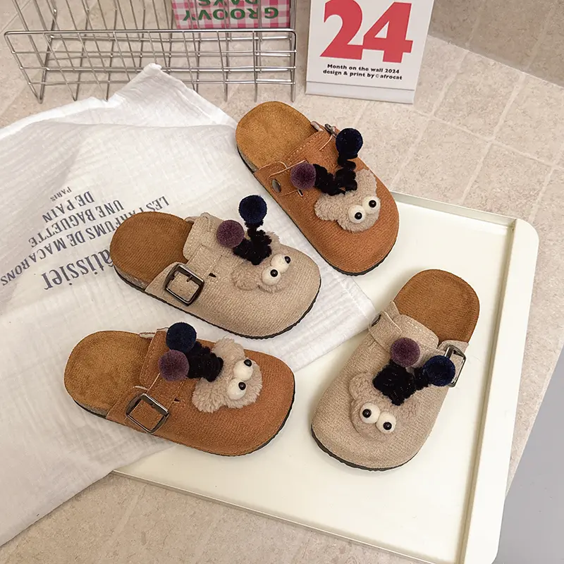 2025 Children Casual Shoes for Girls Autumn New Fashion Kroean Style Soft Bottom Anti-slippery Versatile Cute Doll Simple Flats