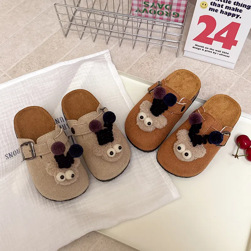 2025 Children Casual Shoes for Girls Autumn New Fashion Kroean Style Soft Bottom Anti-slippery Versatile Cute Doll Simple Flats
