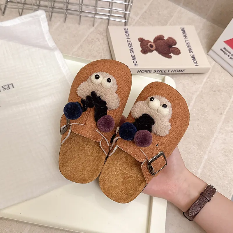 2025 Children Casual Shoes for Girls Autumn New Fashion Kroean Style Soft Bottom Anti-slippery Versatile Cute Doll Simple Flats