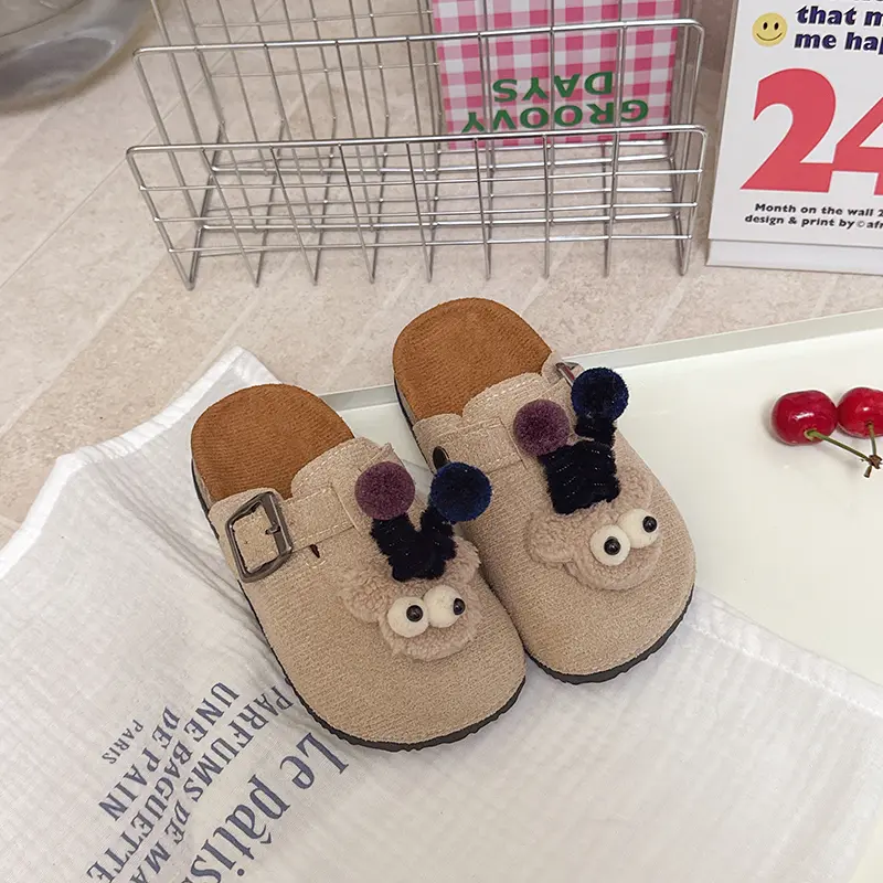 2025 Children Casual Shoes for Girls Autumn New Fashion Kroean Style Soft Bottom Anti-slippery Versatile Cute Doll Simple Flats