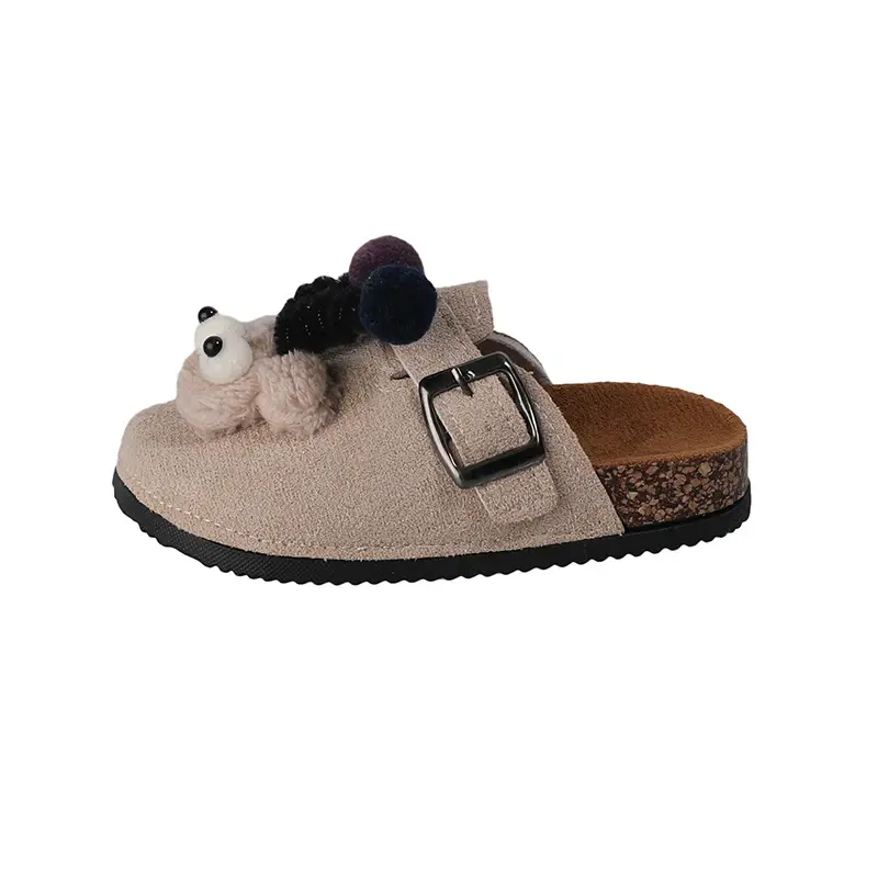 2025 Children Casual Shoes for Girls Autumn New Fashion Kroean Style Soft Bottom Anti-slippery Versatile Cute Doll Simple Flats