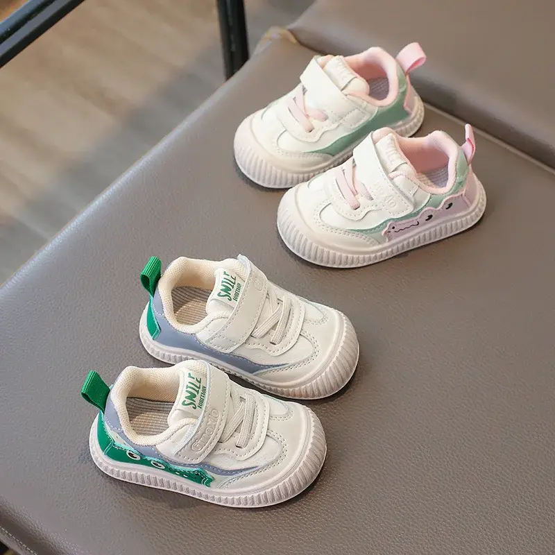 2024 Children Casual Shoes for Girls Autumn New Fashion Korean Style Soft Bottom Anti-slippery Learning Walking Versatile Shoes