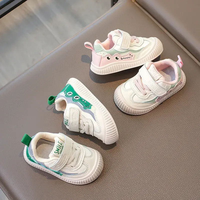 2024 Children Casual Shoes for Girls Autumn New Fashion Korean Style Soft Bottom Anti-slippery Learning Walking Versatile Shoes