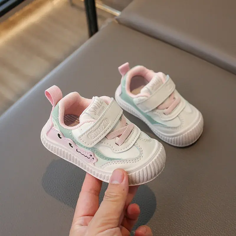 2024 Children Casual Shoes for Girls Autumn New Fashion Korean Style Soft Bottom Anti-slippery Learning Walking Versatile Shoes