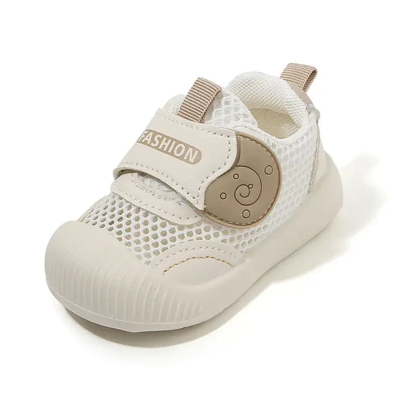Baby Sports Shoes Soft Sole Cute Boys Girls Casual Shoes Mesh Breathable 2025 New Toddler Walking Shoes First Walkers Non-slip