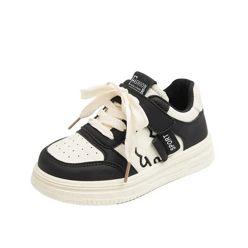 2025 Children Casual Shoe for Girls Boys Spring New Fashion Korean Style Soft Anti-slippery Versatile Student Little White Shoes
