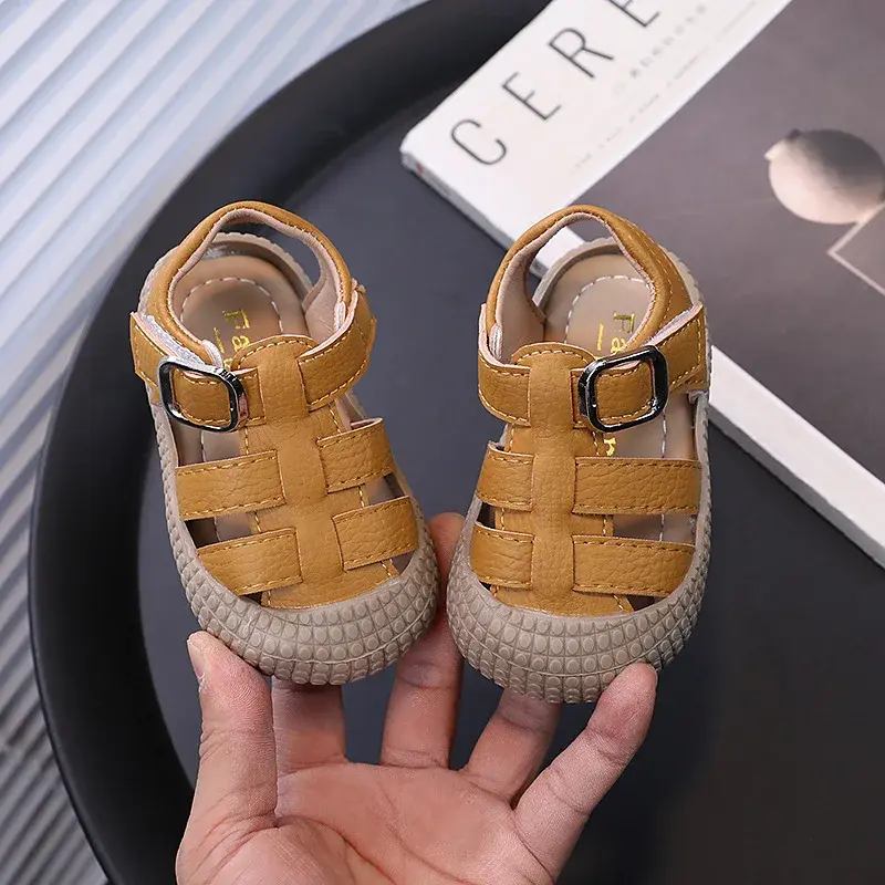 Summer Toddlers Girls Hollow-out Sandals Fashion Children Causal Beach Sandals for Boys Versatile Kids Walking Flat Sandals New