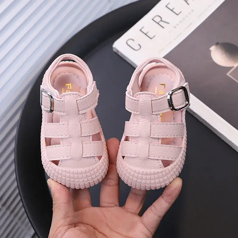 Summer Toddlers Girls Hollow-out Sandals Fashion Children Causal Beach Sandals for Boys Versatile Kids Walking Flat Sandals New