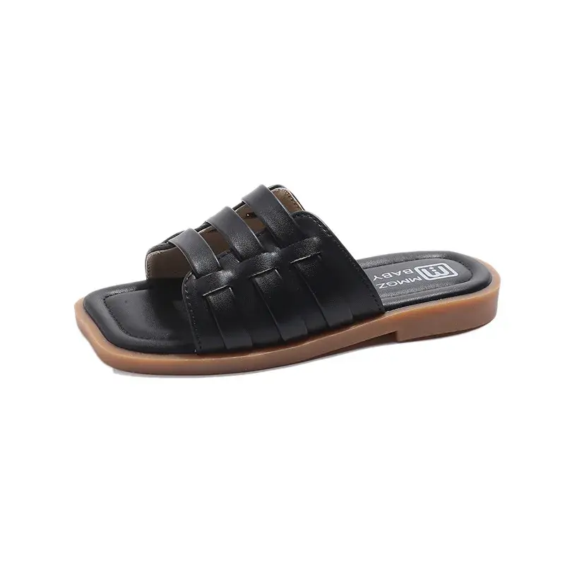 2025 Children Fashion Slippers for Girls Summer New Korean Style Soft Non-slip Versatile Simple Daily Casual Princess Sandals