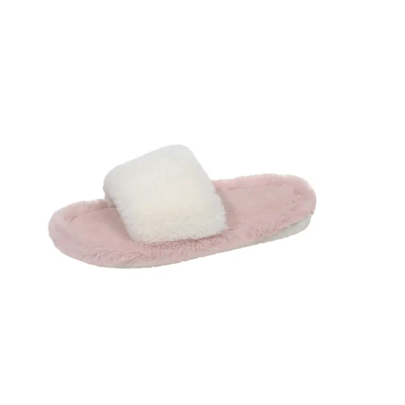 2025 Childen Casual Shoes for Girls Winter New Fashion Korean Style Soft Bottom Anti-slippery Versatile Keep Warm Plush Slippers