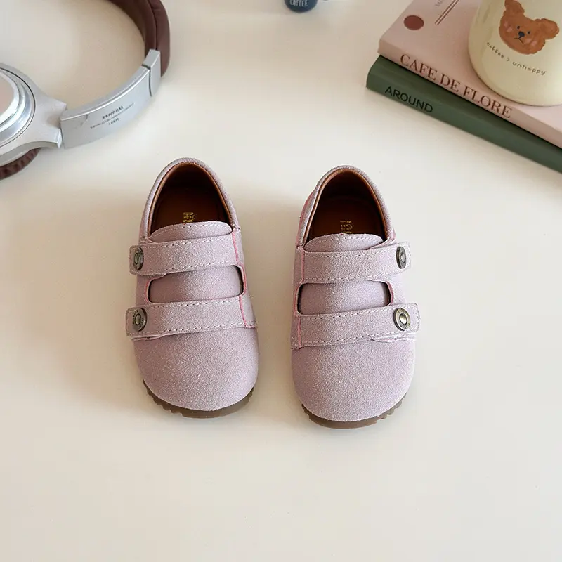 2025 Children Casual Shoes for Girls Boys Spring Autumn New Fashion Korean Style Soft Sole Anti-slippery Versatile Leather Shoes