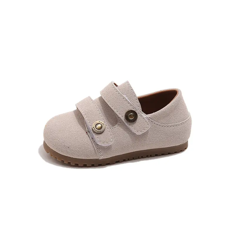 2025 Children Casual Shoes for Girls Boys Spring Autumn New Fashion Korean Style Soft Sole Anti-slippery Versatile Leather Shoes